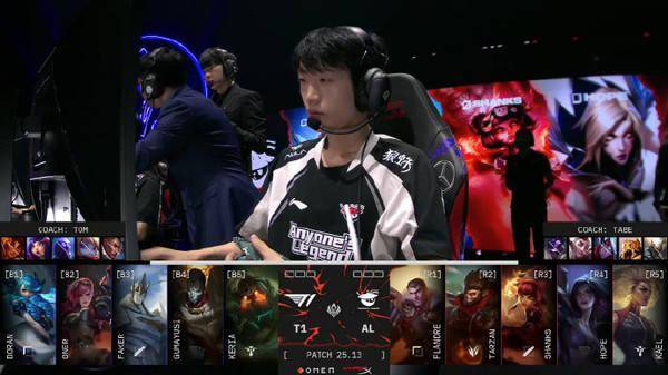 英雄联盟2025季中冠军赛淘汰赛 AL 2:3 T1止(zhǐ)步MSI