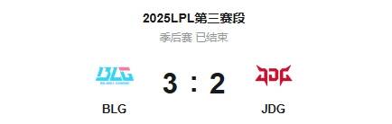 BLG让二追三逆转!这游戏团队战同样刺激